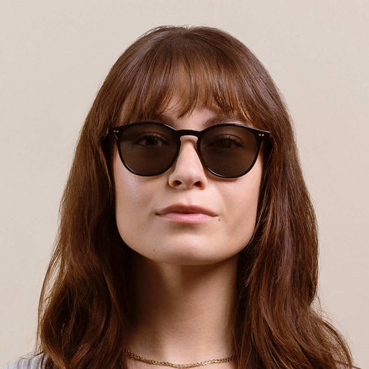 RAEN optics / BASQ / Recycled Black - Green Polar
