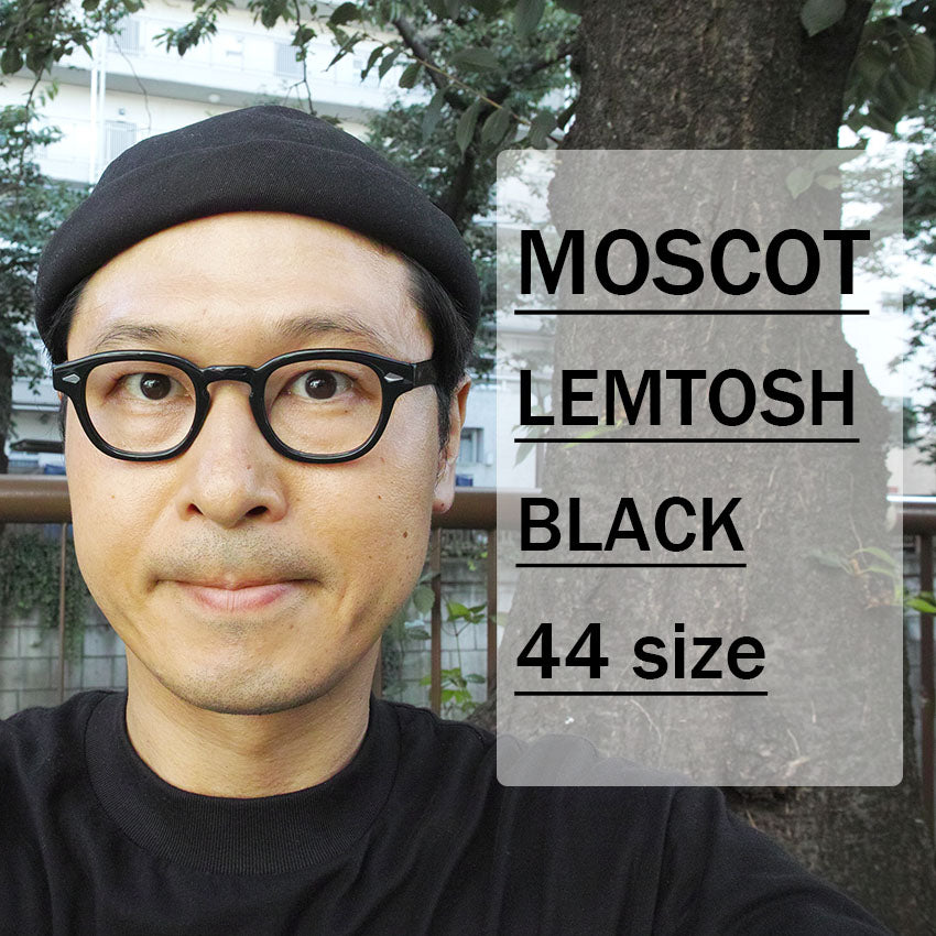 MOSCOT / LEMTOSH / BLACK / 44size