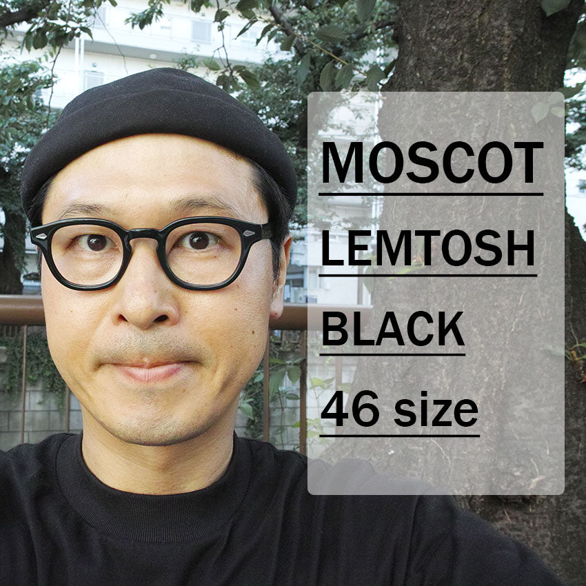 MOSCOT / LEMTOSH / BLACK / 46size