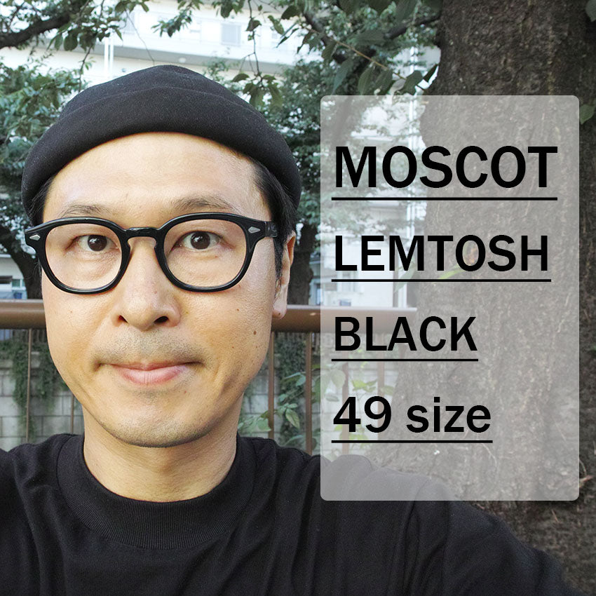 MOSCOT / LEMTOSH / BLACK / 49size