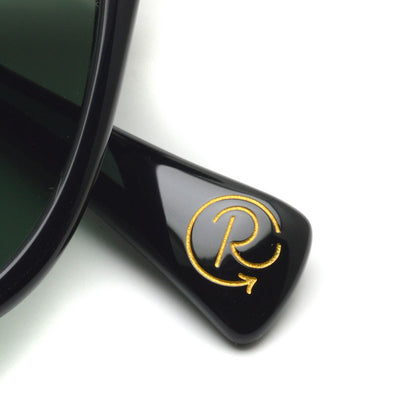 RAEN optics / ALVEZ / Recycled Black - Green Polar