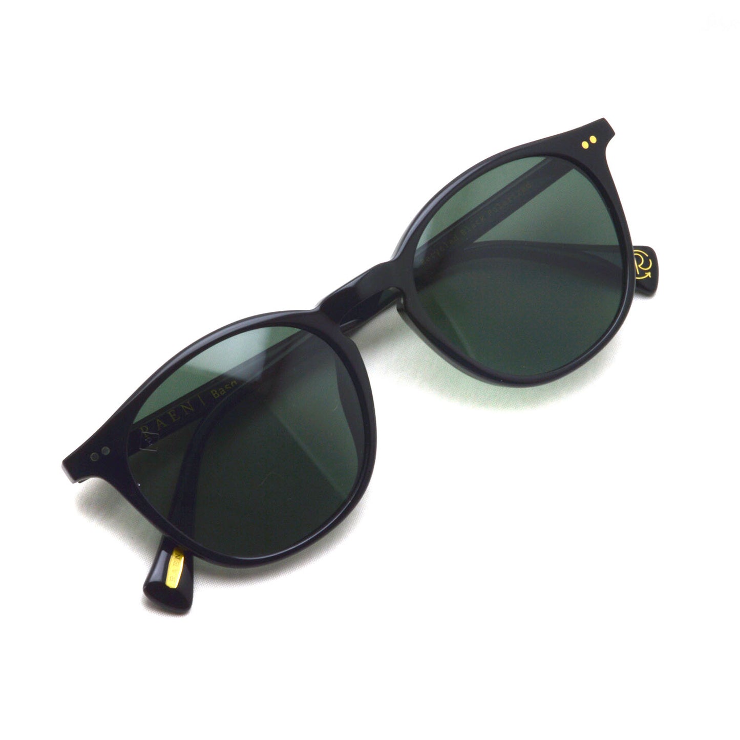 RAEN optics / BASQ / Recycled Black - Green Polar