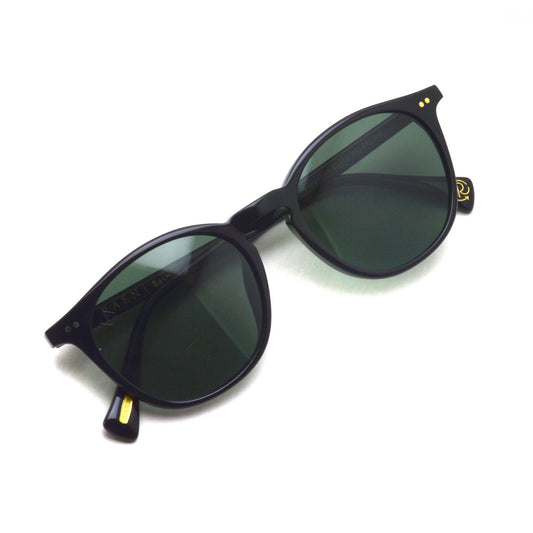 RAEN optics / BASQ / Recycled Black - Green Polar