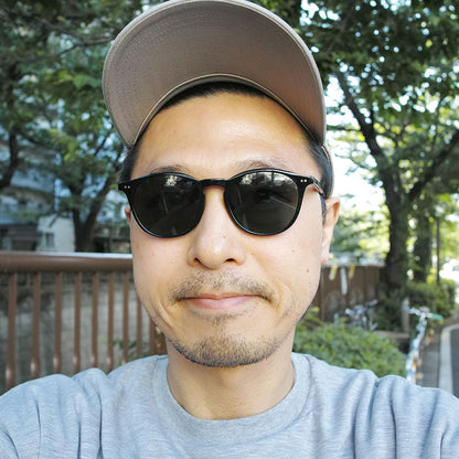 RAEN optics / BASQ / Recycled Black - Green Polar