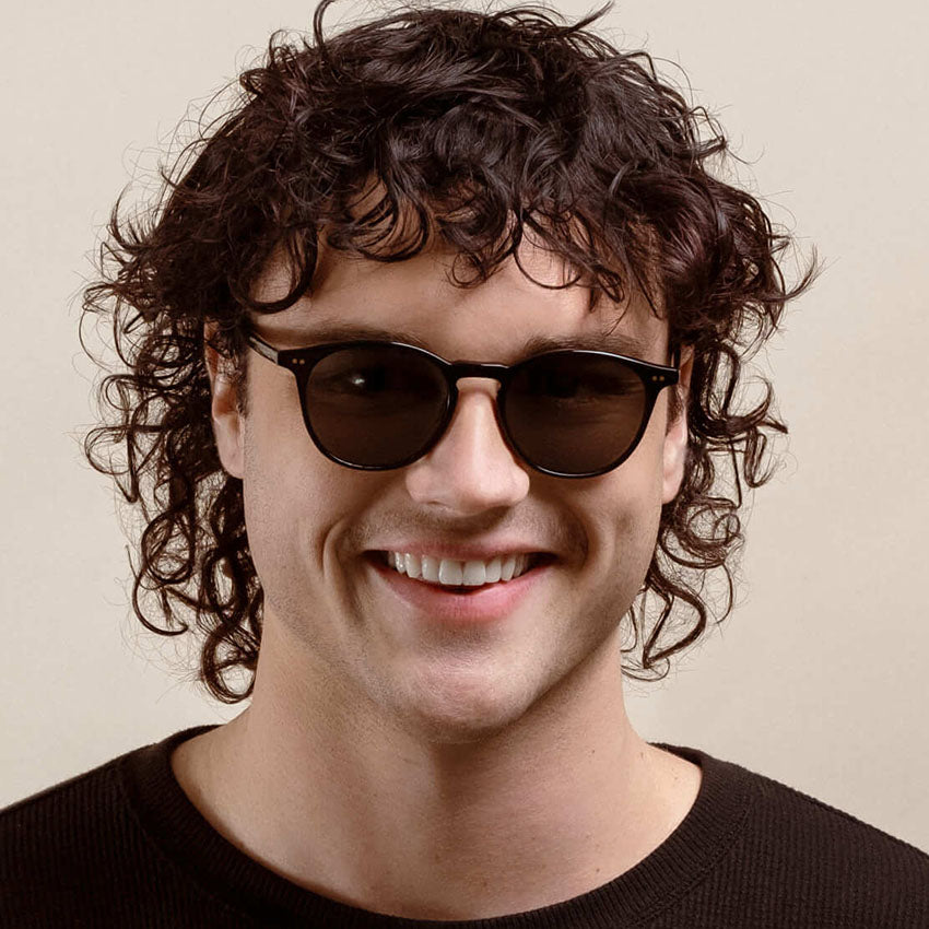 RAEN optics / BASQ / Recycled Black - Green Polar