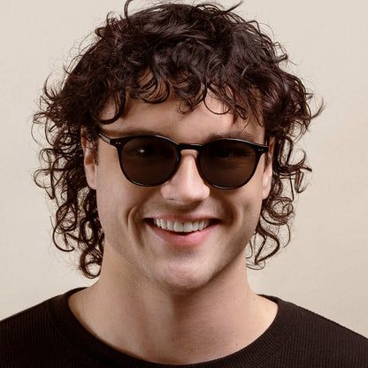 RAEN optics / BASQ / Recycled Black - Green Polar