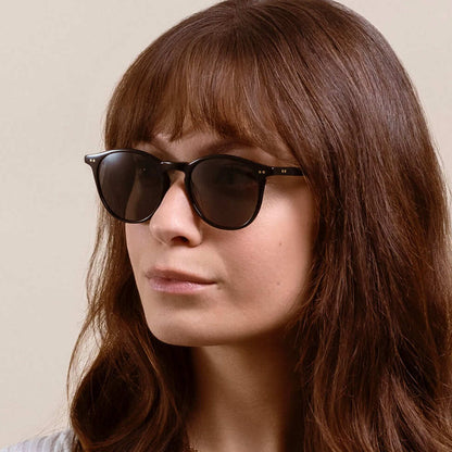 RAEN optics / BASQ / Recycled Black - Green Polar