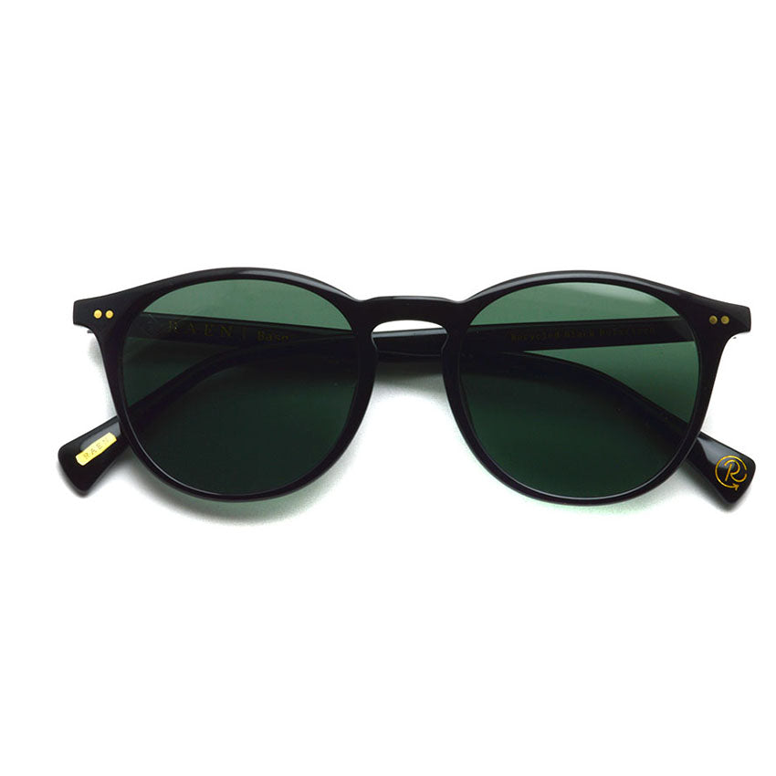 RAEN optics / BASQ / Recycled Black - Green Polar