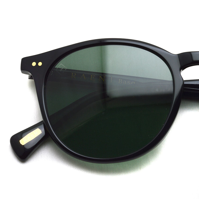 RAEN optics / BASQ / Recycled Black - Green Polar