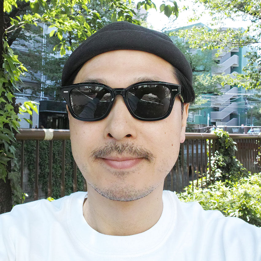 RAEN optics / CARBY / Recycled Black - Green Polar