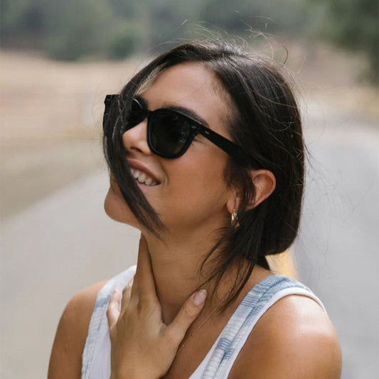 RAEN optics / CARBY / Recycled Black - Green Polar