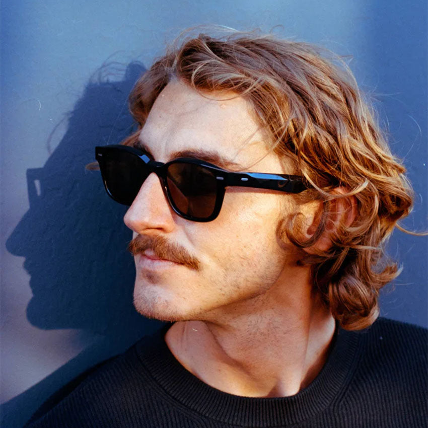 RAEN optics / CARBY / Recycled Black - Green Polar