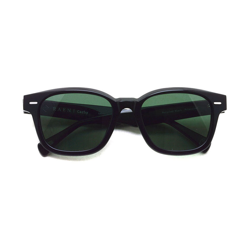 RAEN optics / CARBY / Recycled Black - Green Polar