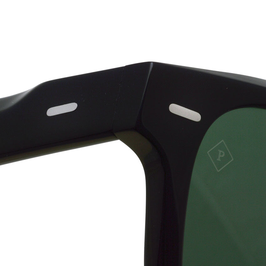 RAEN optics / CARBY / Recycled Black - Green Polar