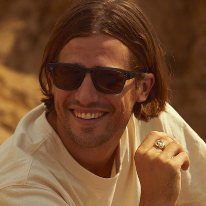 RAEN optics / RECE / Recycled Black - Green Polar