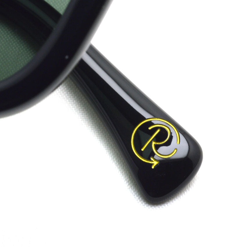 RAEN optics / RECE / Recycled Black - Green Polar