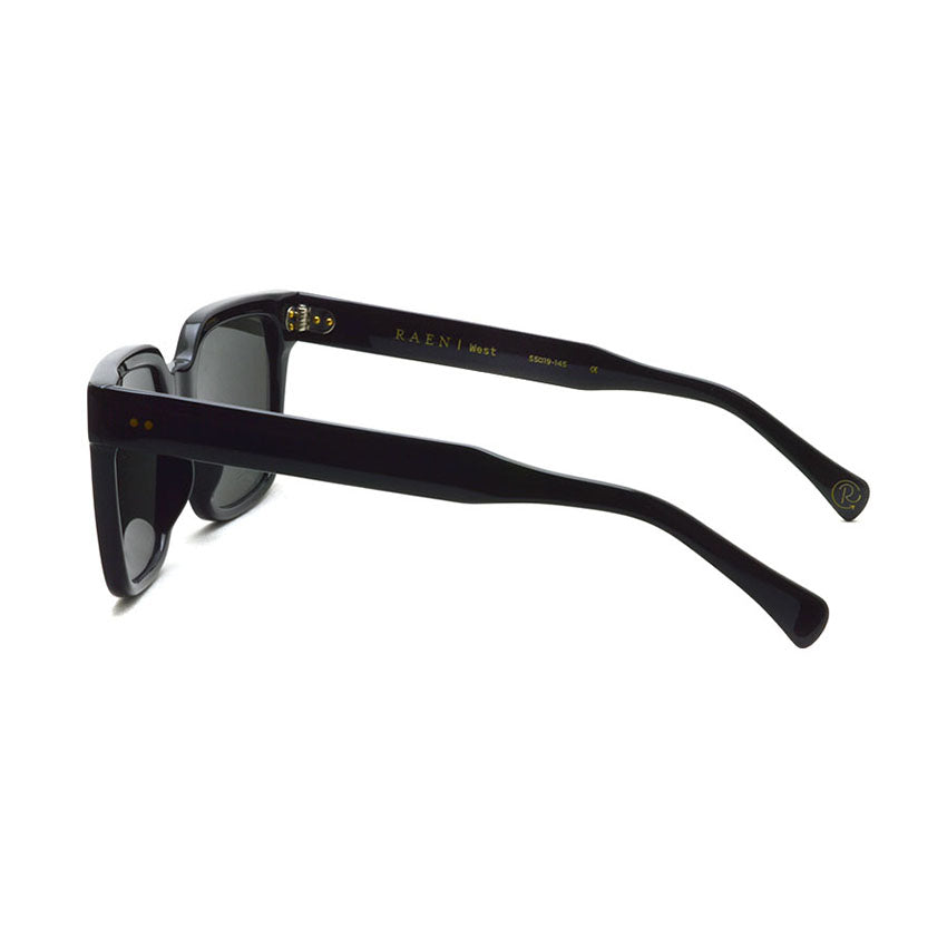 RAEN optics / WEST / Recycled Black - Smoke Polarized