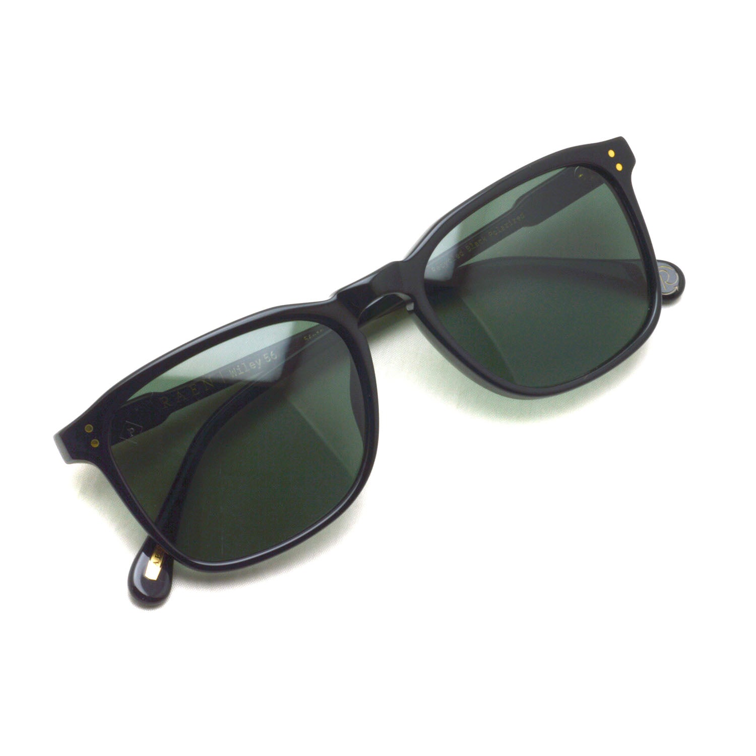 RAEN optics / WILEY / Recycled Black - Green Polar