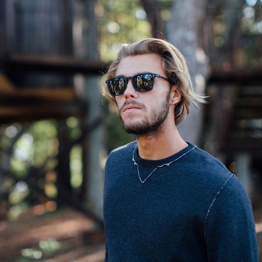RAEN optics / WILEY / Recycled Black - Green Polar
