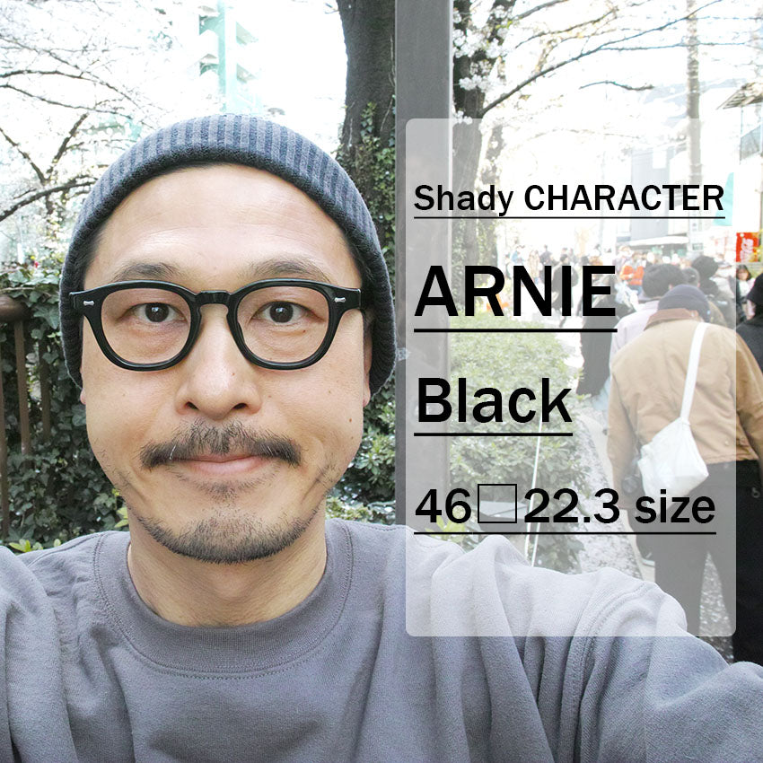 Shady CHARACTER / ARNIE / Black / 46size