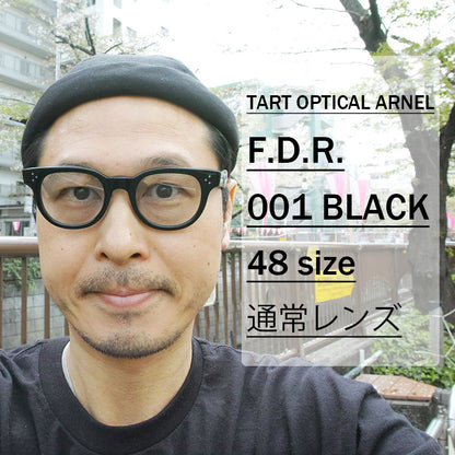 TART OPTICAL ARNEL / FDR / 001 BLACK / 48size 通常レンズ