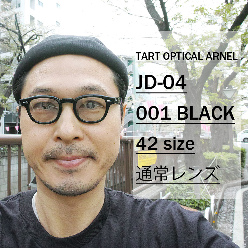 TART OPTICAL ARNEL / JD-04 / 001 Black / 42 size