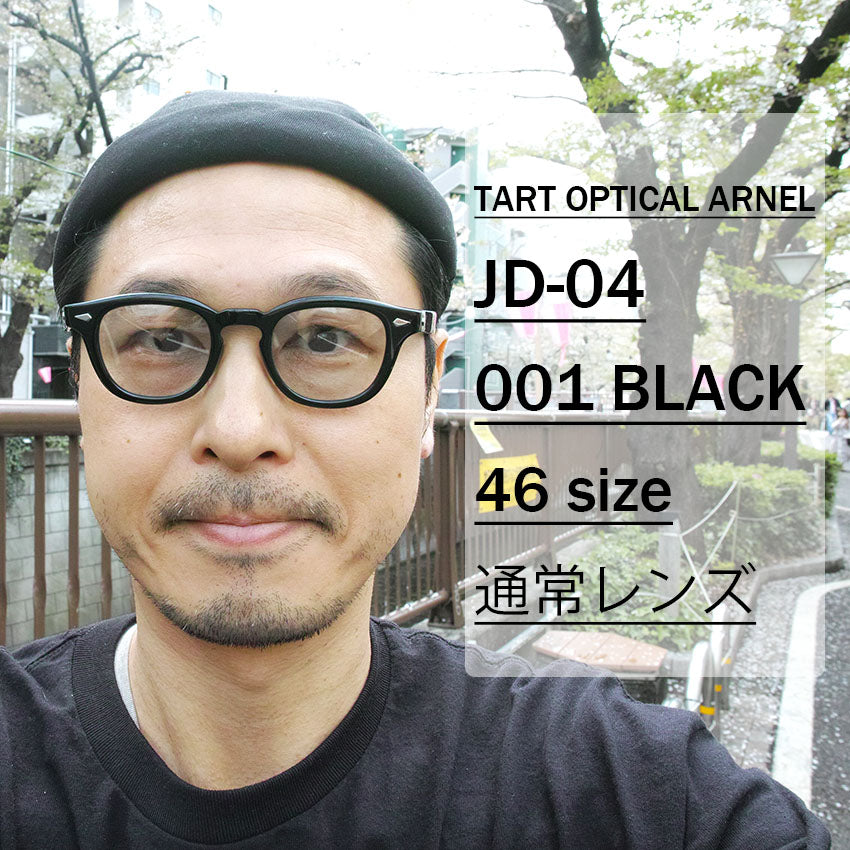 TART OPTICAL ARNEL / JD-04 / 001 Black / 46 size