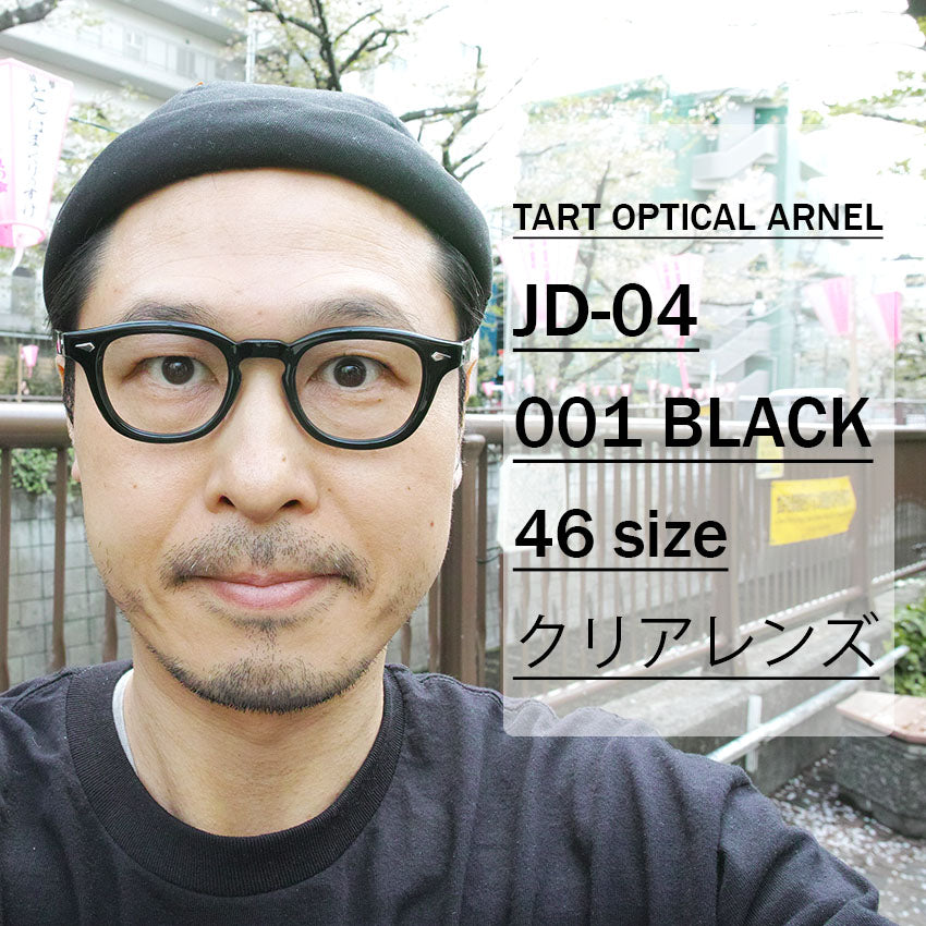 TART OPTICAL ARNEL / JD-04 / 001 Black / 46 size