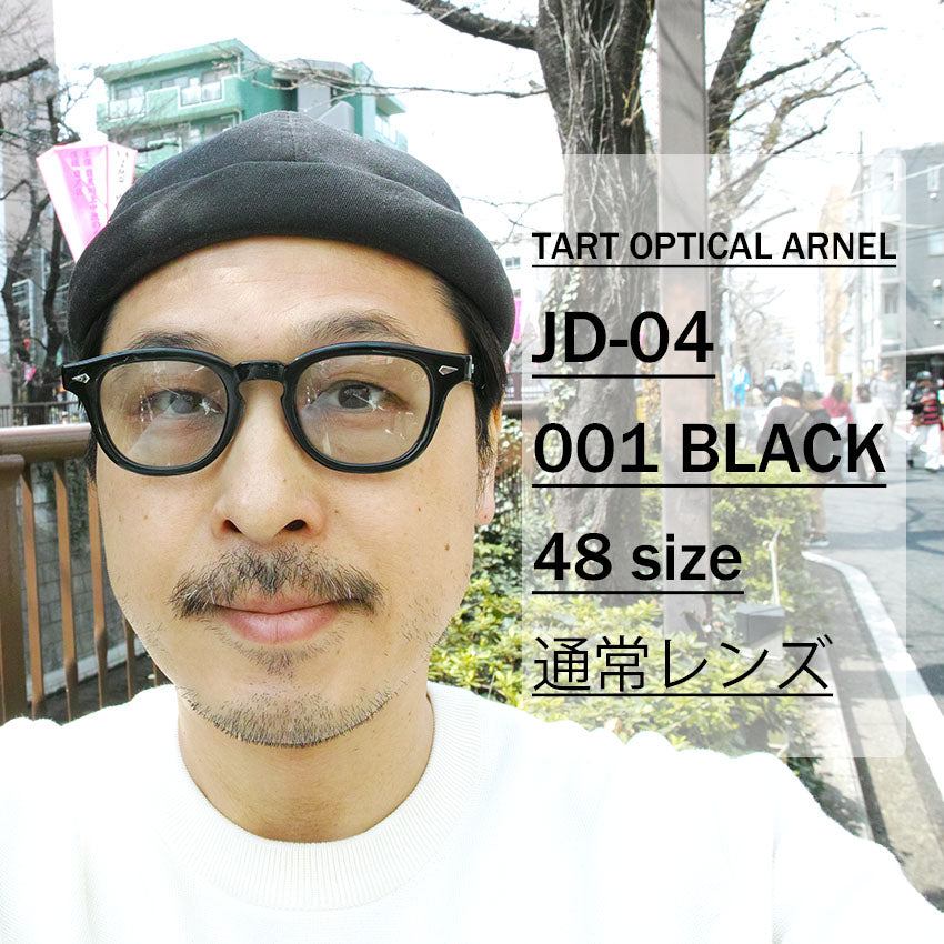 TART OPTICAL ARNEL / JD-04 / 001 Black / 48 size