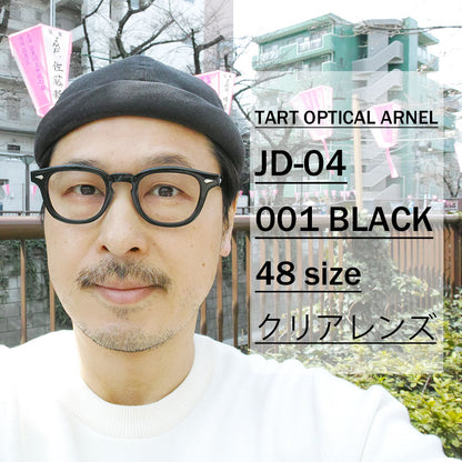 TART OPTICAL ARNEL / JD-04 / 001 Black / 48 size