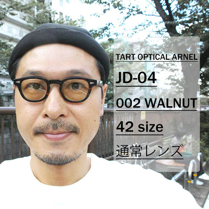 TART OPTICAL ARNEL / JD-04 / 002 Walnut / 42 size