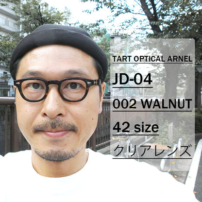 TART OPTICAL ARNEL / JD-04 / 002 Walnut / 42 size