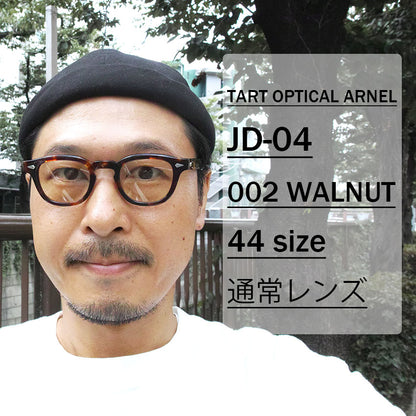 TART OPTICAL ARNEL / JD-04 / 002 Walnut / 44 size