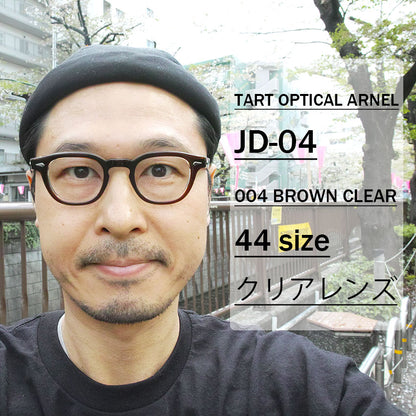 TART OPTICAL ARNEL / JD-04 / 004 Brown Clear / 44size