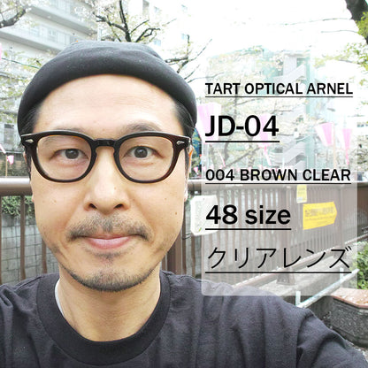 TART OPTICAL ARNEL / JD-04 / 004 Brown Clear / 48size