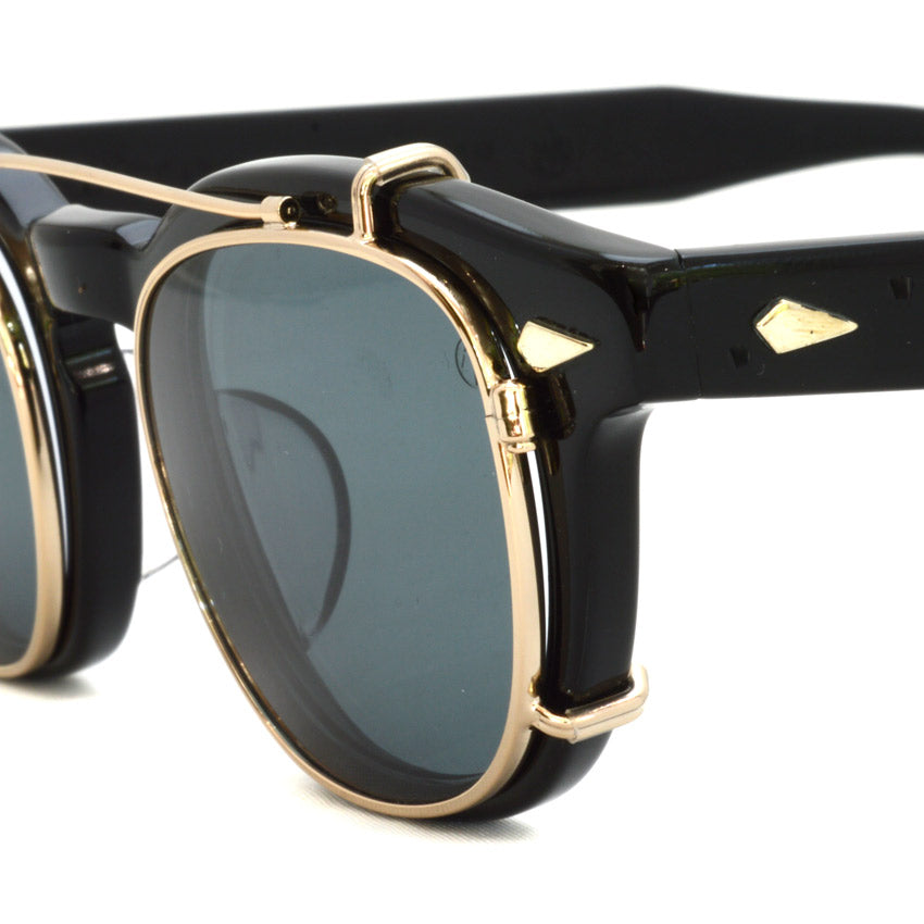 Tart Optical Arnel クリップオン ゴールド-グリーン TART OPTICAL ARNEL / JD-04 Clip / GOLD - LIGHT GREEN – PROPS
