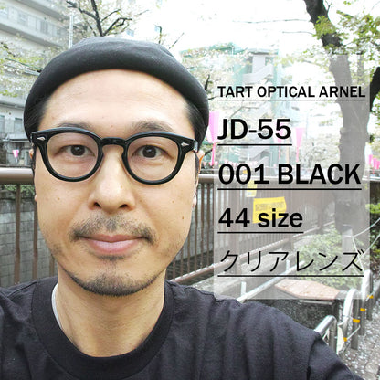 TART OPTICAL ARNEL / JD-55 / 001 BLACK / 44size